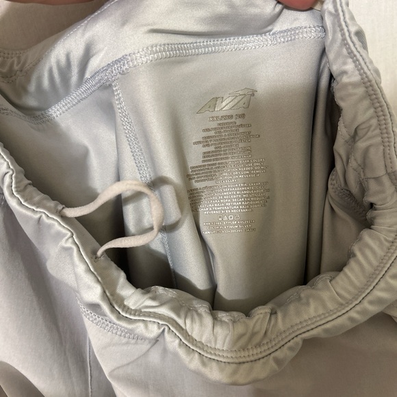 Avia Gray Athletic Shorts Lightweight Elastic Waist - Picture 3 of 6